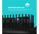 REVAMP DeepForm Ceramic Straightening Hot Brush - Black thumbnail 2