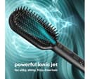 REVAMP DeepForm Ceramic Straightening Hot Brush - Black thumbnail 9
