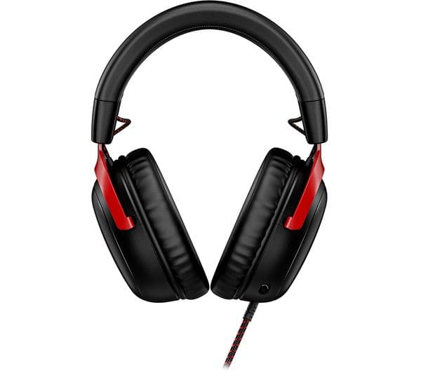 HyperX Cloud III Headphones Black Red - Image 3