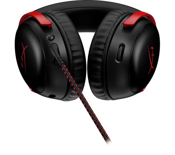 HyperX Cloud III Headphones Black Red - Image 4