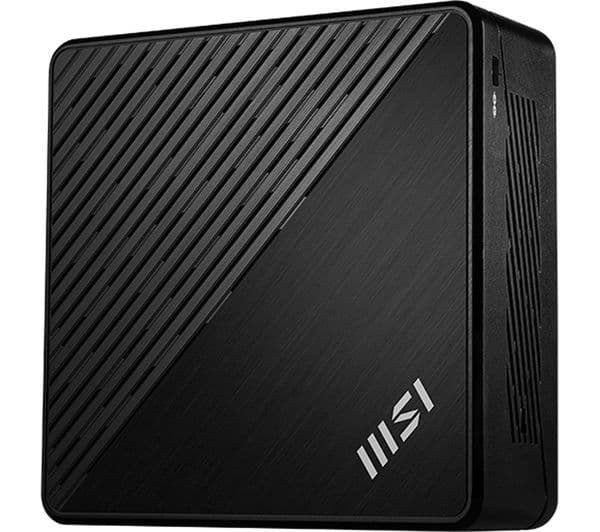 MSI Cubi N ADL Mini Desktop PC - Intel® N100, 128 GB SSD, Black - Image 4