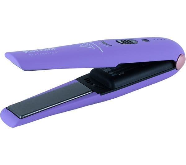 REVAMP ST-1700LPU-EU2 Progloss Cordless Compact Hair Straightener - Purple - Image 5