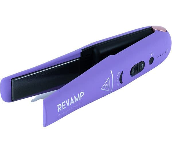 REVAMP ST-1700LPU-EU2 Progloss Cordless Compact Hair Straightener - Purple - Image 6