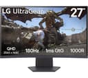 LG UltraGear 27GS60QC-B.AEK Quad HD 27" Curved VA LCD Gaming Monitor - Dark Grey thumbnail 1