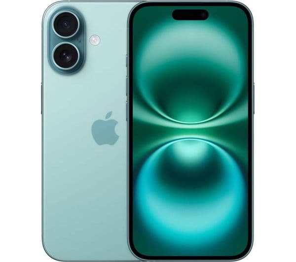 Apple iPhone 16 - 128 GB, Teal - Image 1