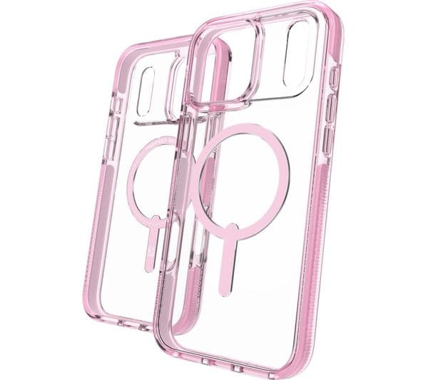 ZAGG Santa Cruz Snap iPhone 17 Pro Max Clear Pink - Image 1