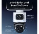 Eufy S4 4K Bullet-PTZ Security Camera White thumbnail 2