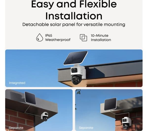 Eufy S4 4K Bullet-PTZ Security Camera White - Image 7