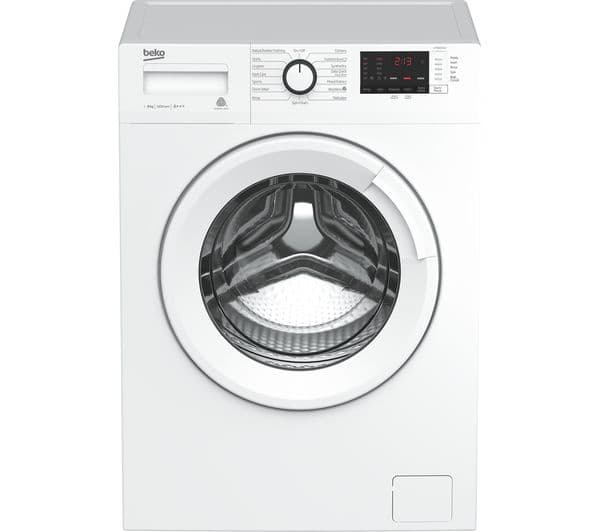 BEKO WTB841R2W 8 kg 1400 Spin Washing Machine - White - Image 1