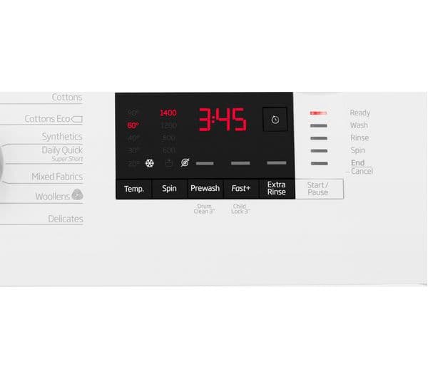 BEKO WTB841R2W 8 kg 1400 Spin Washing Machine - White - Image 2