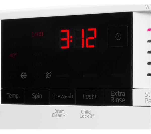 BEKO WTB841R2W 8 kg 1400 Spin Washing Machine - White - Image 8