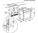 ZANUSSI ZOB35471BK Electric Oven - Black Steel thumbnail 2