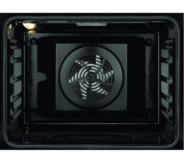 ZANUSSI ZOB35471BK Electric Oven - Black Steel - Image 3