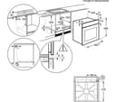 ZANUSSI ZOB35471BK Electric Oven - Black Steel thumbnail 4