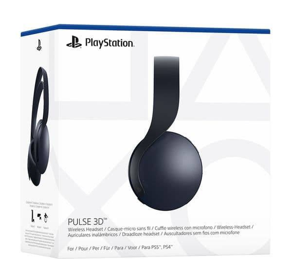 SONY PULSE 3D Wireless PS5 Headset - Midnight Black - Image 2