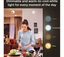PHILIPS HUE White & Colour Ambiance Smart LED Bulb - E27, 800 Lumens, Triple Pack thumbnail 4