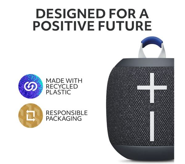 ULTIMATE EARS WONDERBOOM 4 Portable Bluetooth Speaker - Black - Image 3