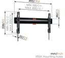Vogels Comfort TVM 3405 SP 32-77" OLED TV Bracket Black thumbnail 5