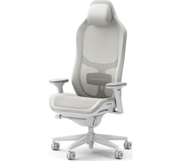 FRACTAL DESIGN Refine Fabric Reclining Executive Chair - Light - Image 1