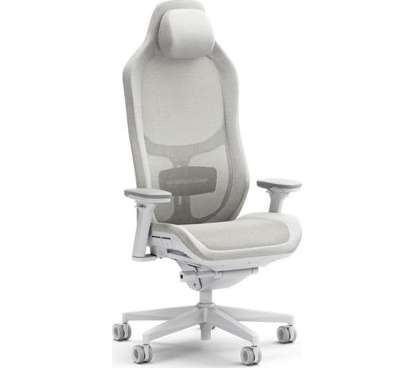 FRACTAL DESIGN Refine Fabric Reclining Executive Chair - Light - Image 4