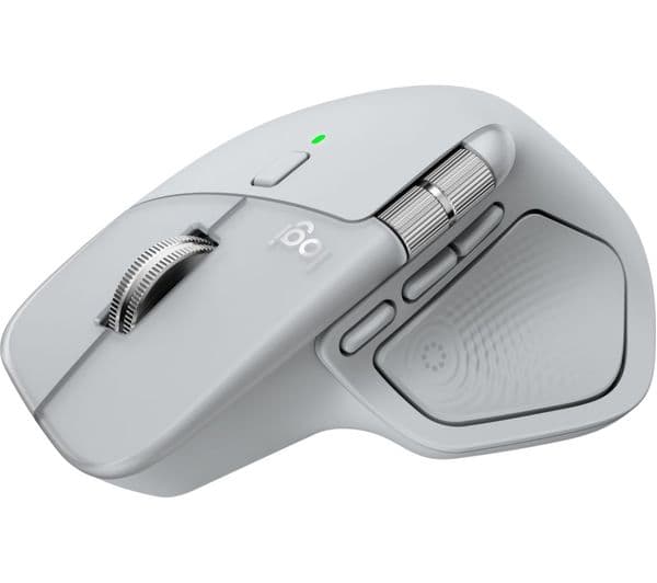 Logitech MX Master 4 Wireless Mouse Pale Grey - Image 1