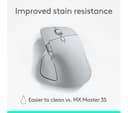 Logitech MX Master 4 Wireless Mouse Pale Grey thumbnail 9