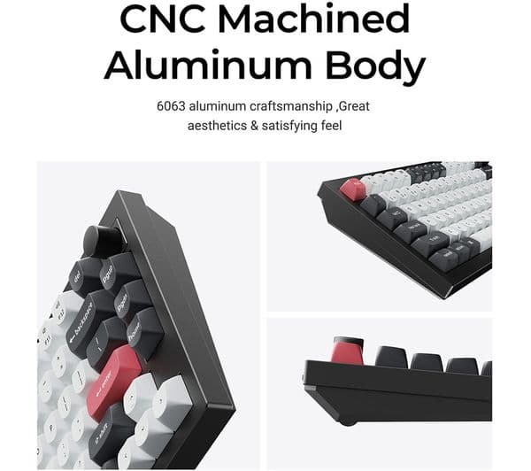 Keychron Q6 HE Mechanical Keyboard Carbon Black - Image 3