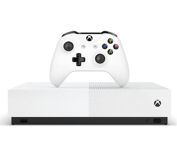 MICROSOFT Xbox One S All-Digital Edition with Minecraft, Forza Horizon 3, Sea of Thieves & Xbox LIVE Gold Subscription - Image 1