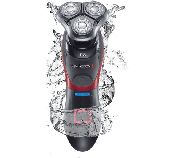 REMINGTON Ultimate Series R8 XR1550 Wet & Dry Rotary Shaver - Black & Red - Image 3