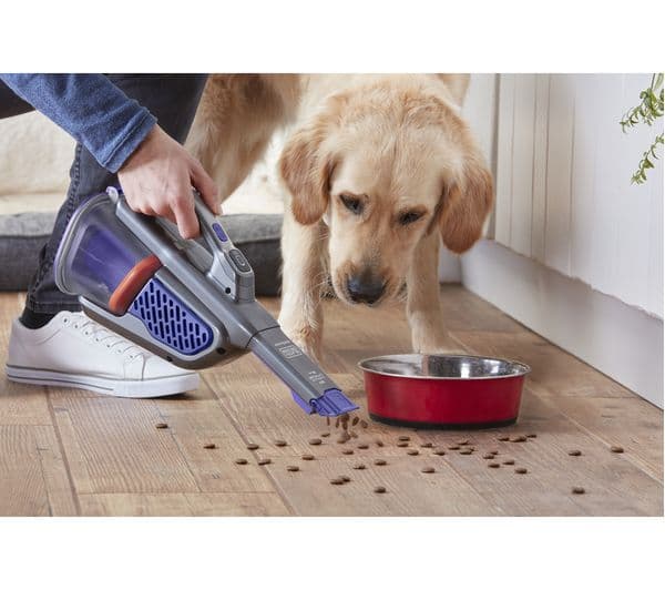 BLACK + DECKER Dustbuster BHHV520BFP-GB Handheld Vacuum Cleaner - Purple & Grey - Image 10