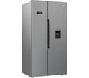 BEKO Pro HarvestFresh ASD2342VPS American-Style Fridge Freezer - Stainless Steel thumbnail 8
