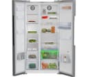BEKO Pro HarvestFresh ASD2342VPS American-Style Fridge Freezer - Stainless Steel thumbnail 6