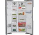 BEKO Pro HarvestFresh ASD2342VPS American-Style Fridge Freezer - Stainless Steel thumbnail 7