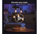 PHILIPS HUE White Ambiance Filament Smart LED Bulb - A60, E27, 550 Lumen thumbnail 7