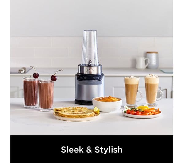 Ninja Auto-iQ BN500UK Blender - Black & Silver - Image 2