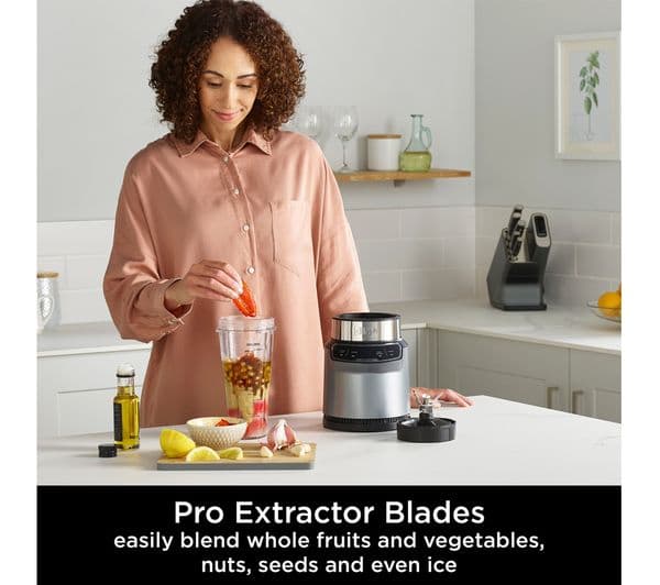 Ninja Auto-iQ BN500UK Blender - Black & Silver - Image 5