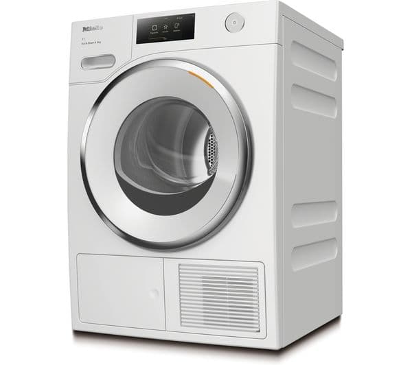 MIELE T1 Eco&Steam TWR780 WP WiFi-enabled 9 kg Heat Pump Tumble Dryer - White - Image 2