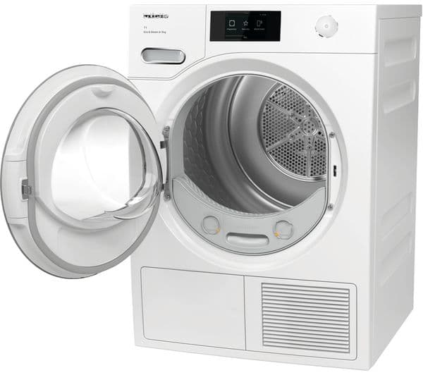 MIELE T1 Eco&Steam TWR780 WP WiFi-enabled 9 kg Heat Pump Tumble Dryer - White - Image 3