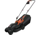 BLACK + DECKER BEMW351-GB Corded Rotary Lawn Mower - Black & Orange thumbnail 1