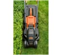 BLACK + DECKER BEMW351-GB Corded Rotary Lawn Mower - Black & Orange thumbnail 4