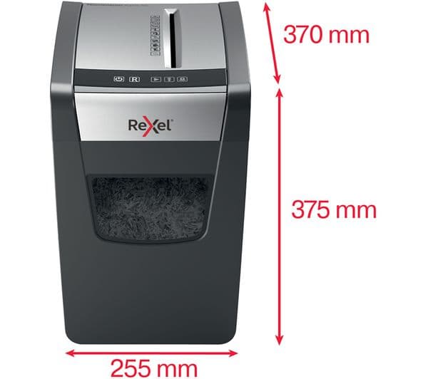 REXEL Momentum X410-SL Cross Cut Paper Shredder - Image 3