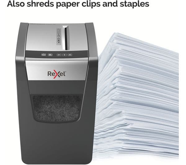REXEL Momentum X410-SL Cross Cut Paper Shredder - Image 6