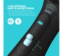 REVAMP DeepForm 2-in-1 Dry & Style Hot Air Styler - Black thumbnail 3