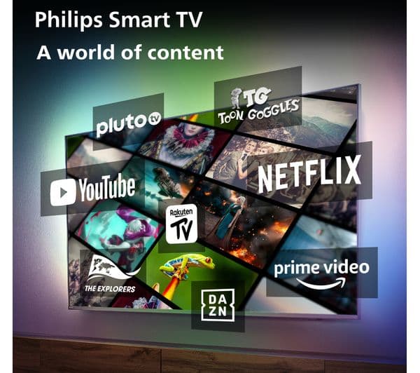 PHILIPS Ambilight 50PUS8108/12 50" Smart 4K Ultra HD HDR LED TV with Amazon Alexa - Image 3
