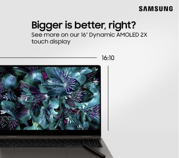 SAMSUNG Galaxy Book3 Pro 360 16" 2 in 1 Laptop - Intel® Core™ i7, 512 GB SSD, Graphite - Image 7