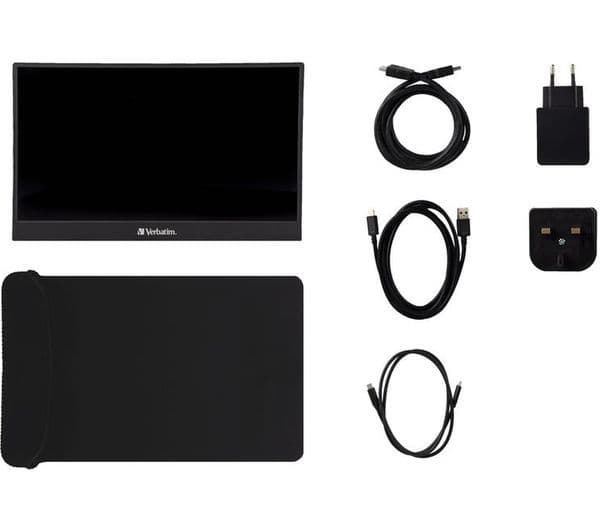 Verbatim PM-14 14" Full HD Portable Monitor Black - Image 8