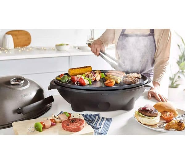 TOWER Cerasure+ T14039 XL Electric BBQ Grill - Black - Image 2