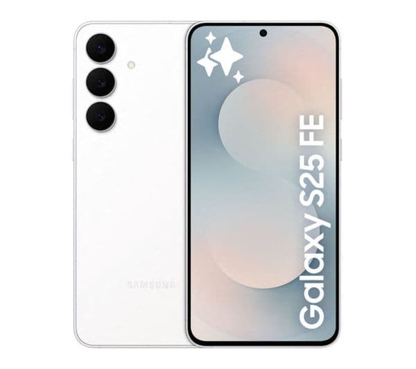 Samsung Galaxy S25 FE 5G 256GB Dual SIM Smartphone - White - Image 1