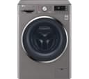 LG F4J7VY2S Smart 9 kg 1400 Spin Washing Machine - Shine Steel thumbnail 1