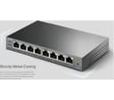 TP-Link TL-SG108PE Network Switch Gun Metal Grey thumbnail 4